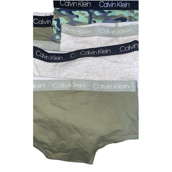 Calvin Klein Brand New 6 Pairs Of Boys Underwear Briefs Sz 12/14 - Picture 6 of 6
